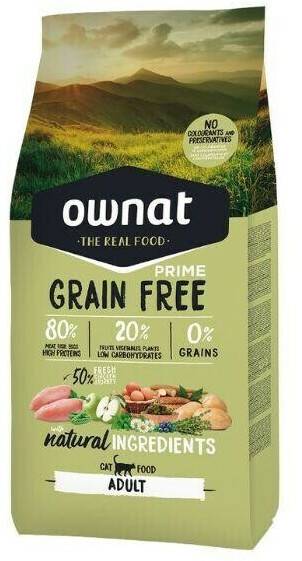 Ownat Grain Free Prime Adult Cat Chicken & Turkey Ownat Grain Free Prime Adult Cat Chicken & Turkey3 kg